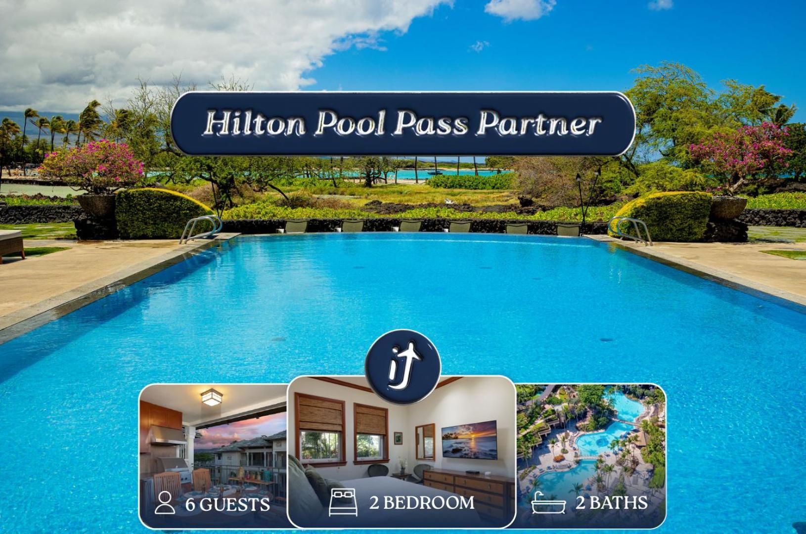 Hilton Pool Pass Included, Kolea - Luxe Penthouse Villa Waikoloa Luaran gambar